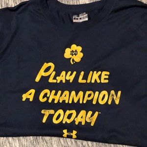 UA Notre Dame PLACT T-shirt